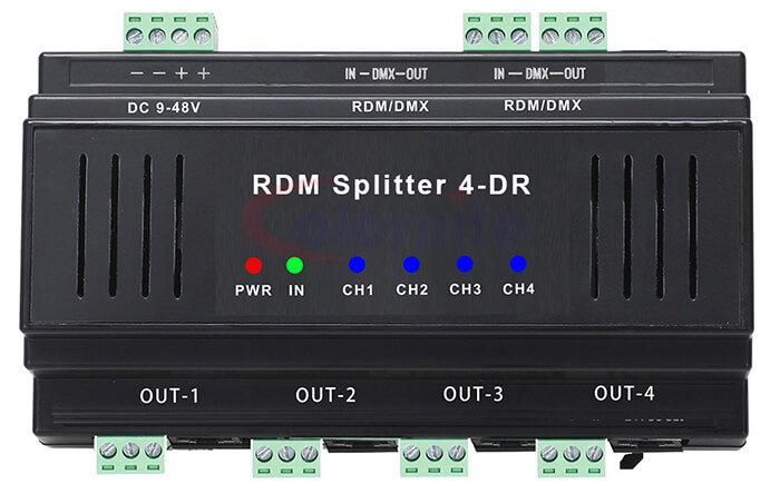 Din Rail RDM Splitter