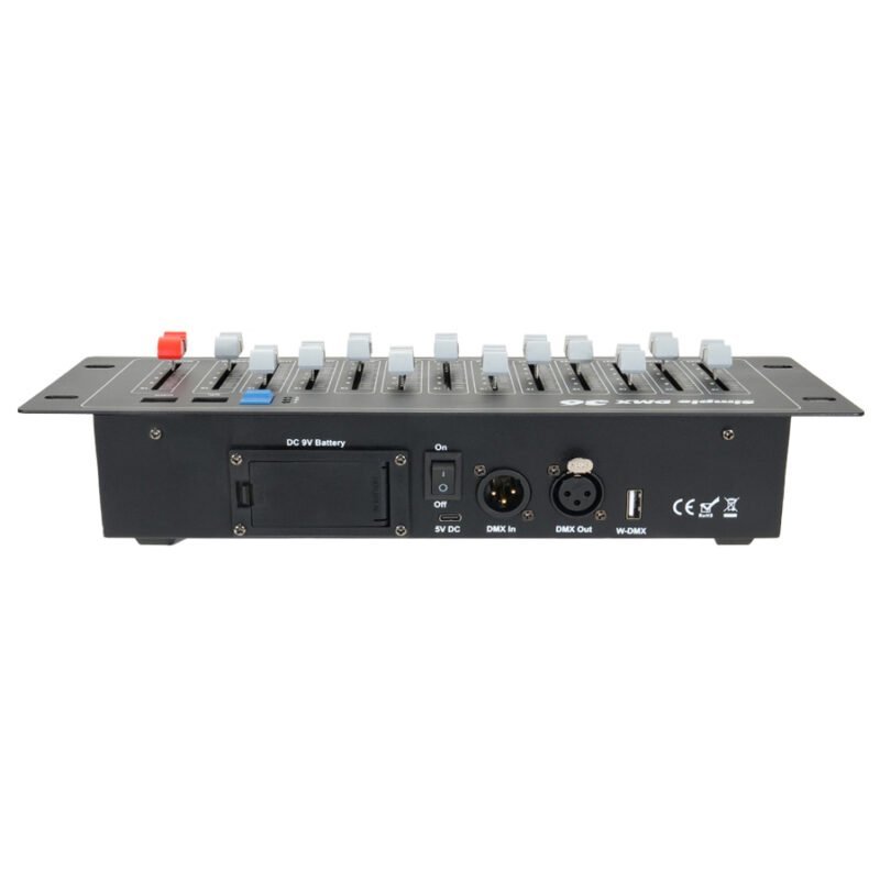 36 channels dmx controller