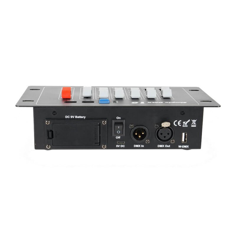 18 channels dmx desk