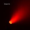 mini moving head zoom 7x15w