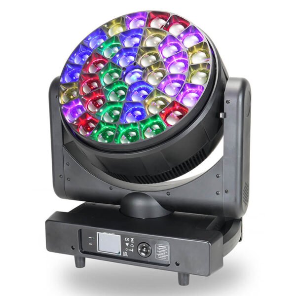 led bee eye moving head 37x40w